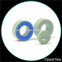 Small Core Loss CT130-52 Ferrite Magnet Toroidal Iron Cores com revestimento verde